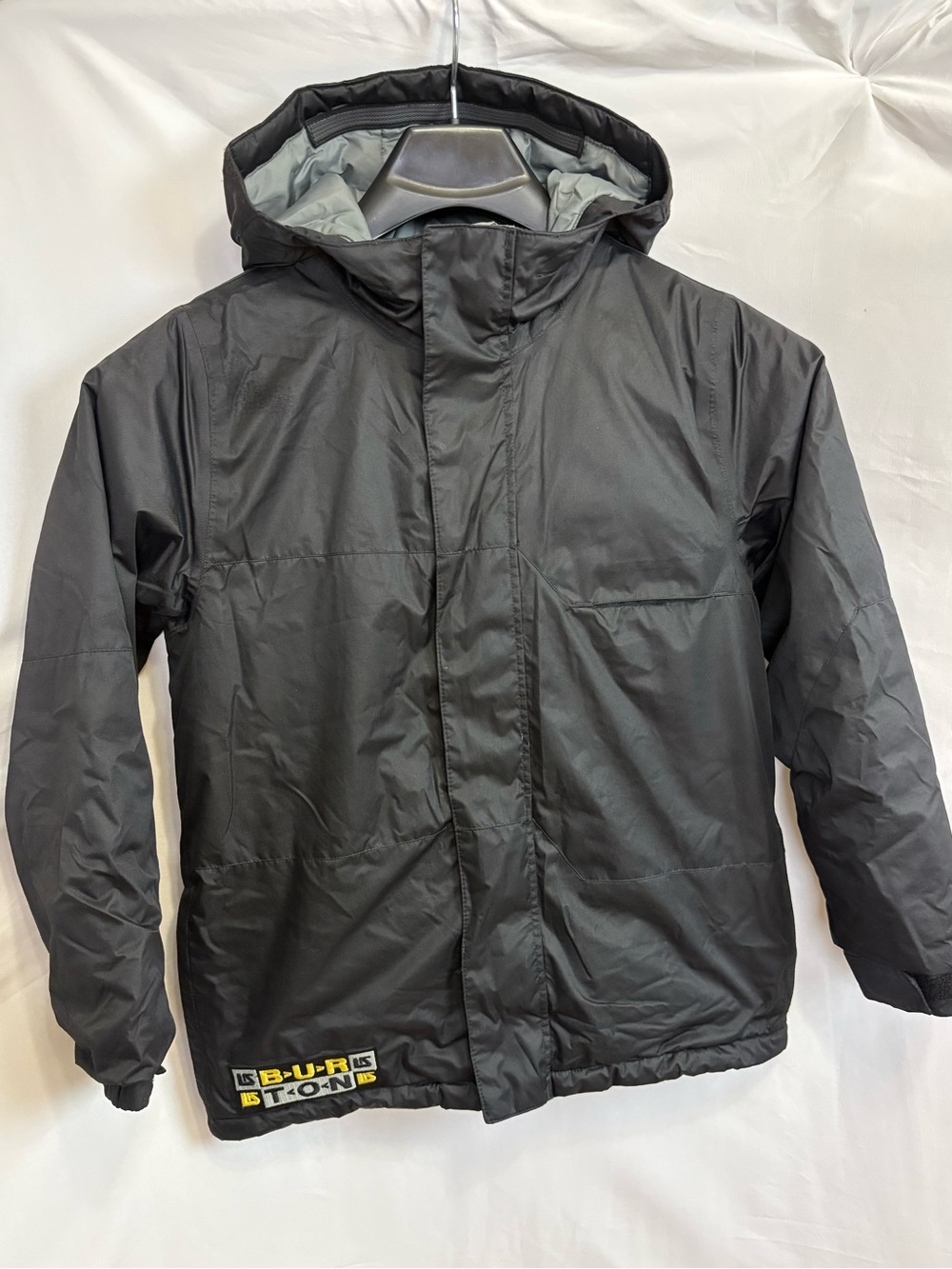 Burton Dryride Youth Boys Insulated Snowboard Ski Jacket Size Lrg. 10/12 Blk
